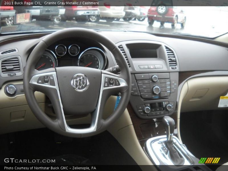Granite Gray Metallic / Cashmere 2011 Buick Regal CXL