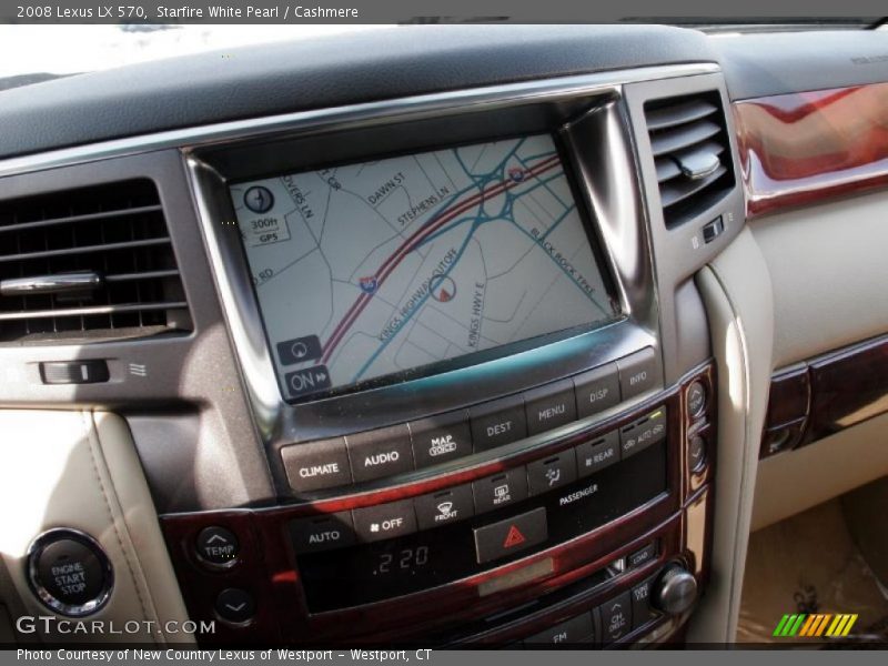 Starfire White Pearl / Cashmere 2008 Lexus LX 570