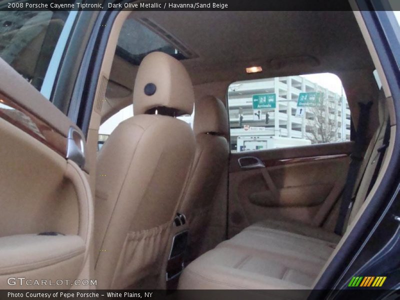 Dark Olive Metallic / Havanna/Sand Beige 2008 Porsche Cayenne Tiptronic