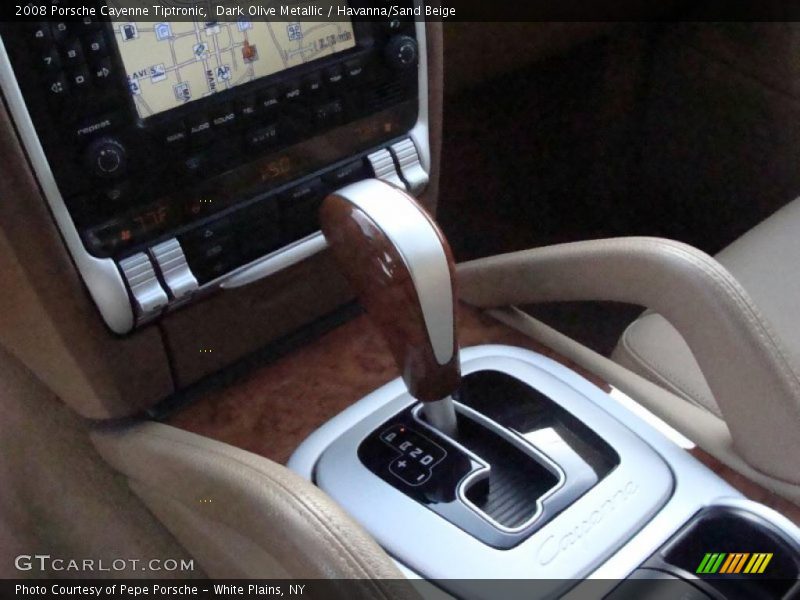 Dark Olive Metallic / Havanna/Sand Beige 2008 Porsche Cayenne Tiptronic
