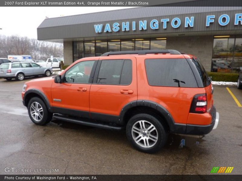 Orange Frost Metallic / Black/Stone 2007 Ford Explorer XLT Ironman Edition 4x4