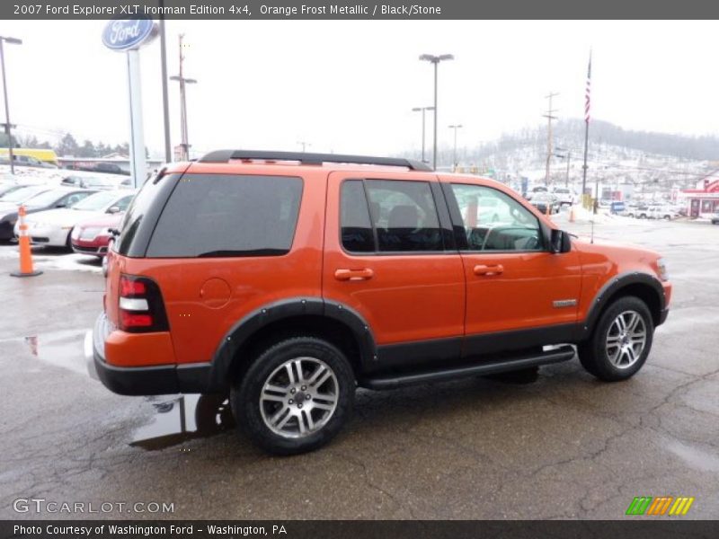 Orange Frost Metallic / Black/Stone 2007 Ford Explorer XLT Ironman Edition 4x4