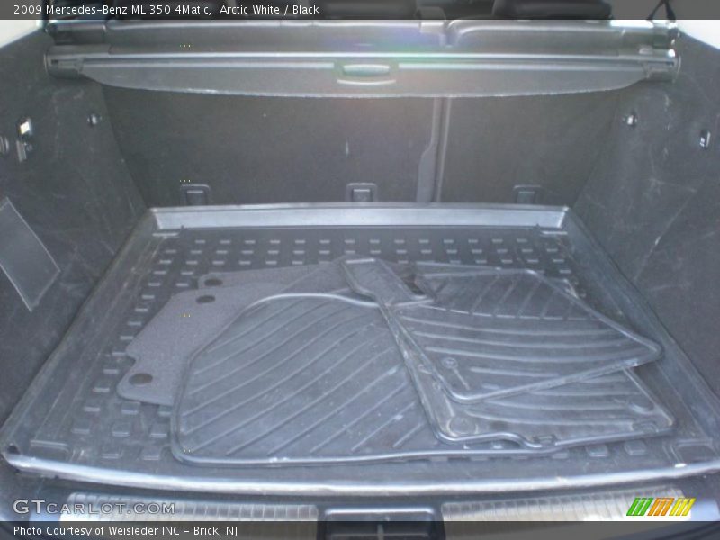 Arctic White / Black 2009 Mercedes-Benz ML 350 4Matic