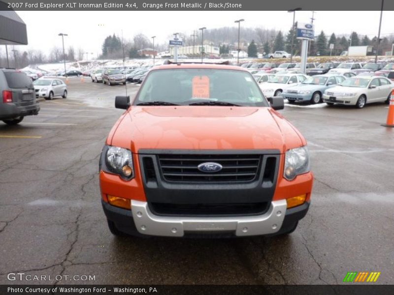 Orange Frost Metallic / Black/Stone 2007 Ford Explorer XLT Ironman Edition 4x4