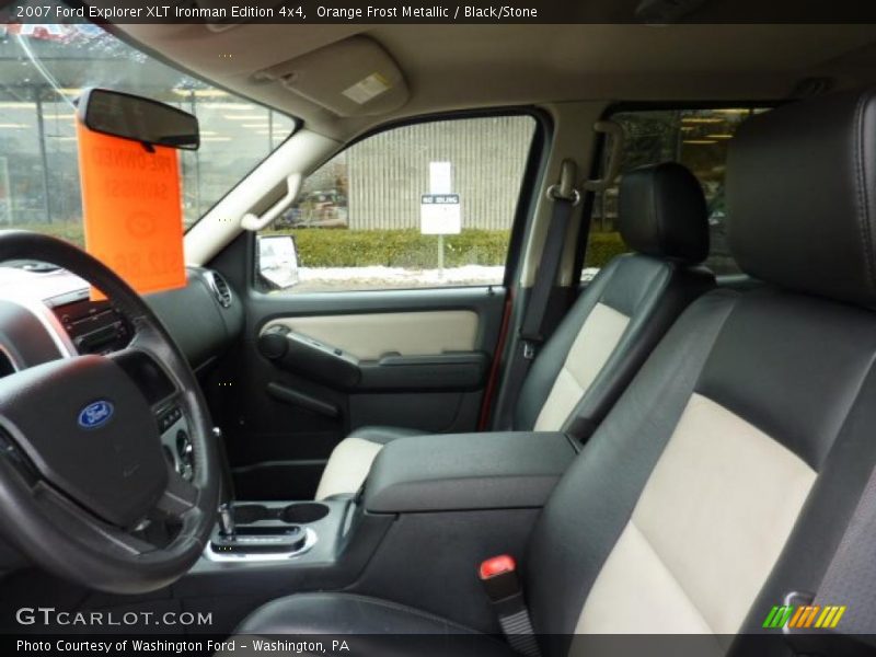 Orange Frost Metallic / Black/Stone 2007 Ford Explorer XLT Ironman Edition 4x4