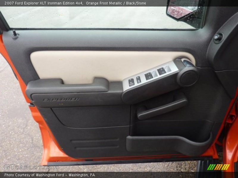 Orange Frost Metallic / Black/Stone 2007 Ford Explorer XLT Ironman Edition 4x4