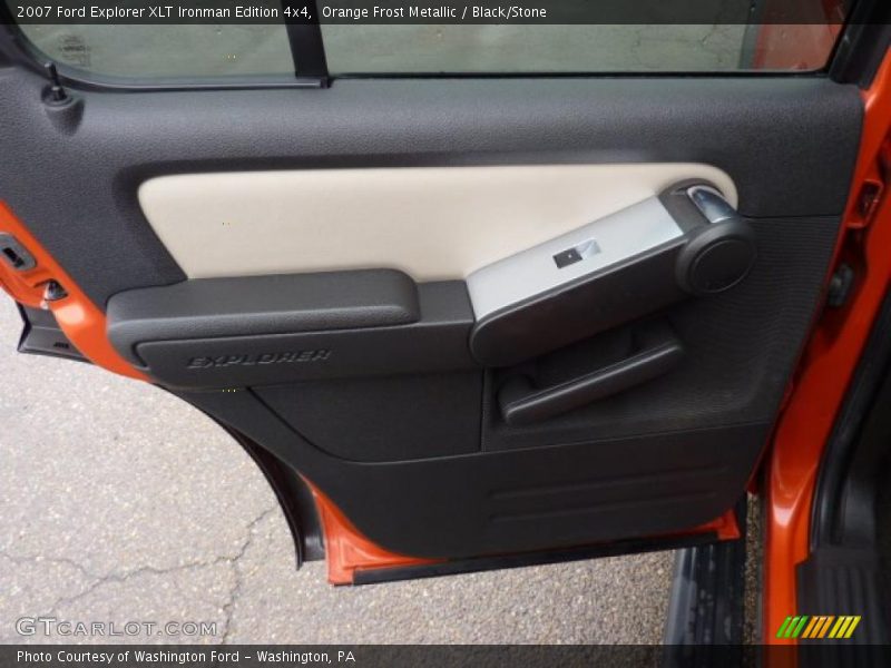 Orange Frost Metallic / Black/Stone 2007 Ford Explorer XLT Ironman Edition 4x4