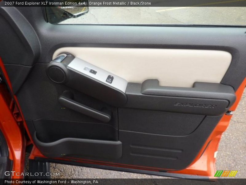 Orange Frost Metallic / Black/Stone 2007 Ford Explorer XLT Ironman Edition 4x4