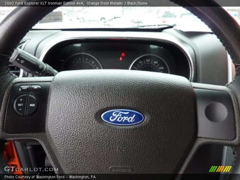 Orange Frost Metallic / Black/Stone 2007 Ford Explorer XLT Ironman Edition 4x4