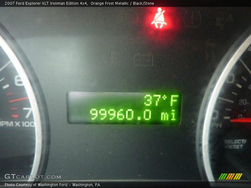 Orange Frost Metallic / Black/Stone 2007 Ford Explorer XLT Ironman Edition 4x4