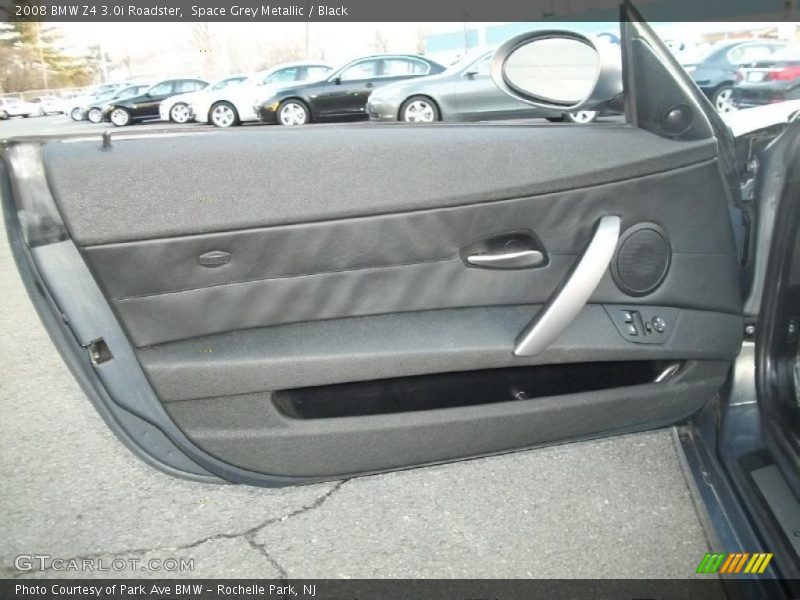 Space Grey Metallic / Black 2008 BMW Z4 3.0i Roadster