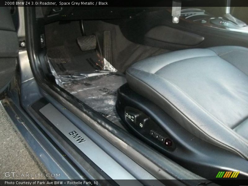 Space Grey Metallic / Black 2008 BMW Z4 3.0i Roadster