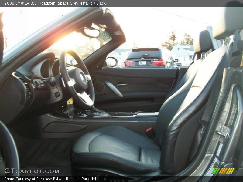 Space Grey Metallic / Black 2008 BMW Z4 3.0i Roadster