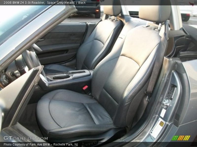 Space Grey Metallic / Black 2008 BMW Z4 3.0i Roadster
