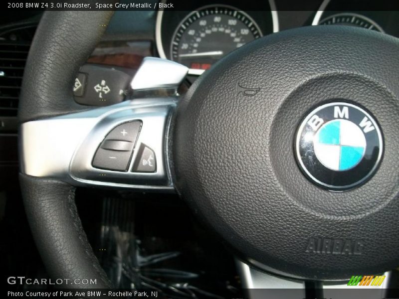 Space Grey Metallic / Black 2008 BMW Z4 3.0i Roadster