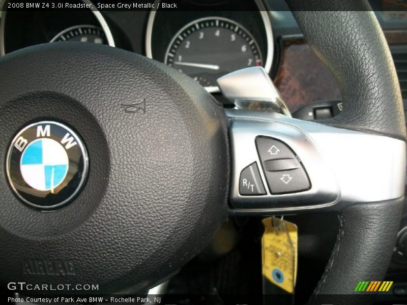 Space Grey Metallic / Black 2008 BMW Z4 3.0i Roadster