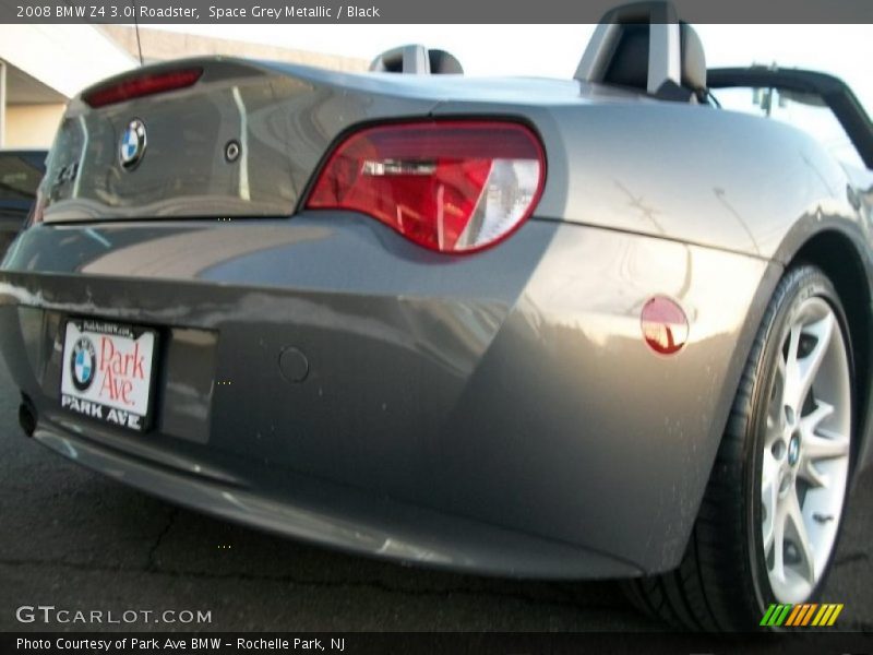 Space Grey Metallic / Black 2008 BMW Z4 3.0i Roadster