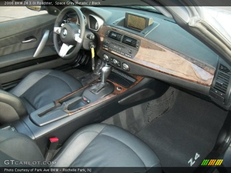 Space Grey Metallic / Black 2008 BMW Z4 3.0i Roadster