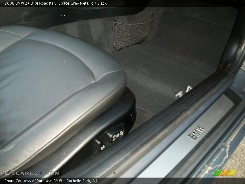 Space Grey Metallic / Black 2008 BMW Z4 3.0i Roadster