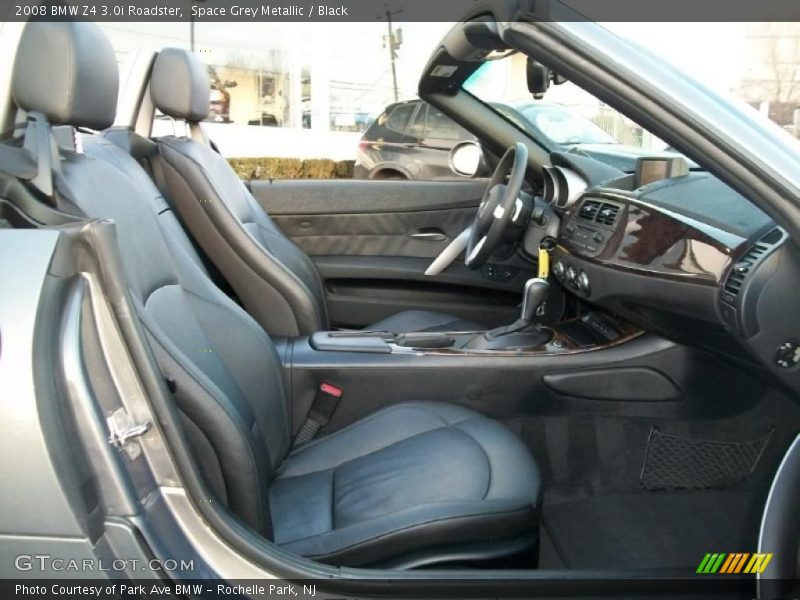 Space Grey Metallic / Black 2008 BMW Z4 3.0i Roadster