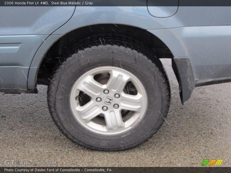 Steel Blue Metallic / Gray 2006 Honda Pilot LX 4WD