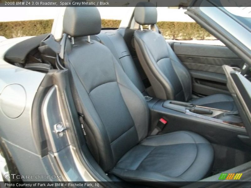 Space Grey Metallic / Black 2008 BMW Z4 3.0i Roadster
