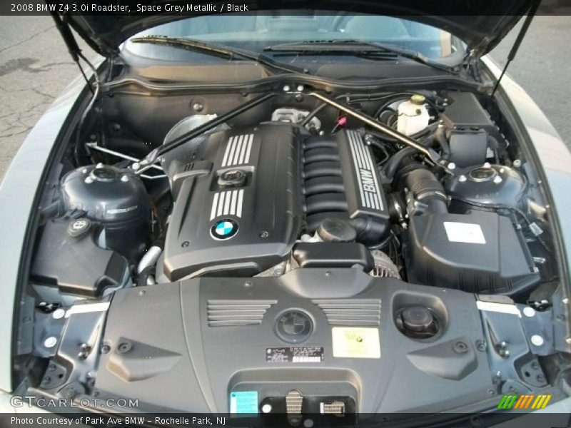 Space Grey Metallic / Black 2008 BMW Z4 3.0i Roadster
