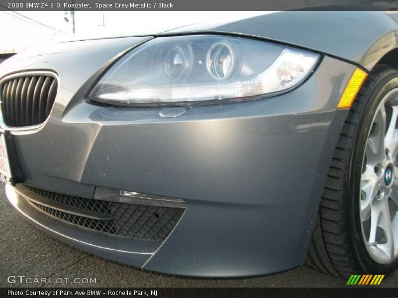 Space Grey Metallic / Black 2008 BMW Z4 3.0i Roadster