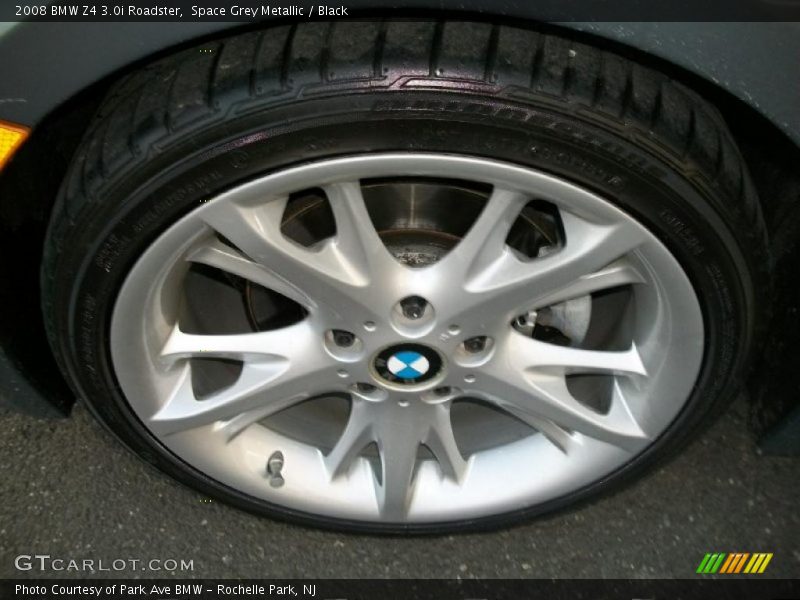 Space Grey Metallic / Black 2008 BMW Z4 3.0i Roadster