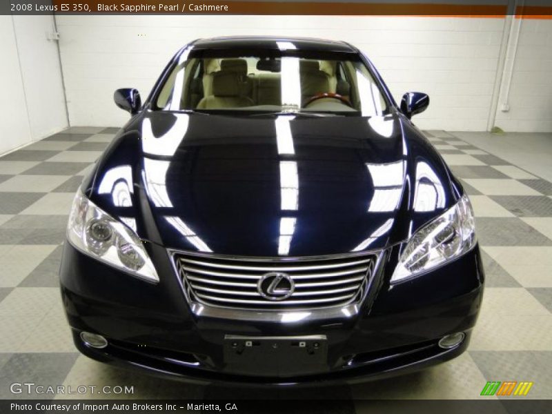 Black Sapphire Pearl / Cashmere 2008 Lexus ES 350