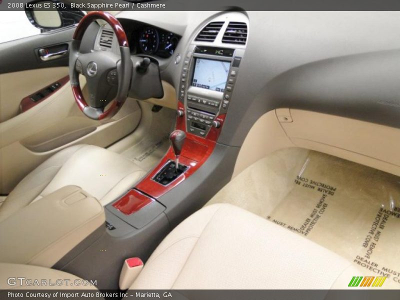 Black Sapphire Pearl / Cashmere 2008 Lexus ES 350