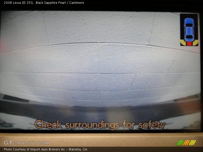 Black Sapphire Pearl / Cashmere 2008 Lexus ES 350