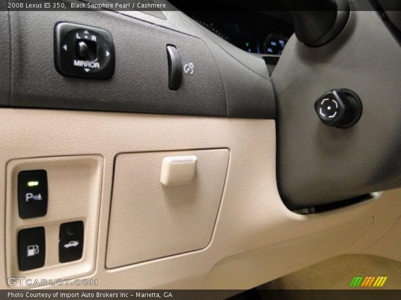 Black Sapphire Pearl / Cashmere 2008 Lexus ES 350