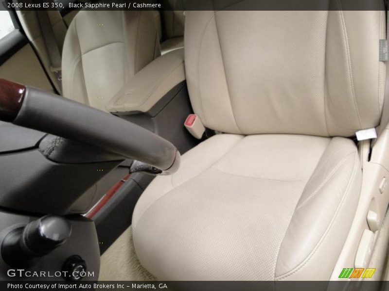 Black Sapphire Pearl / Cashmere 2008 Lexus ES 350
