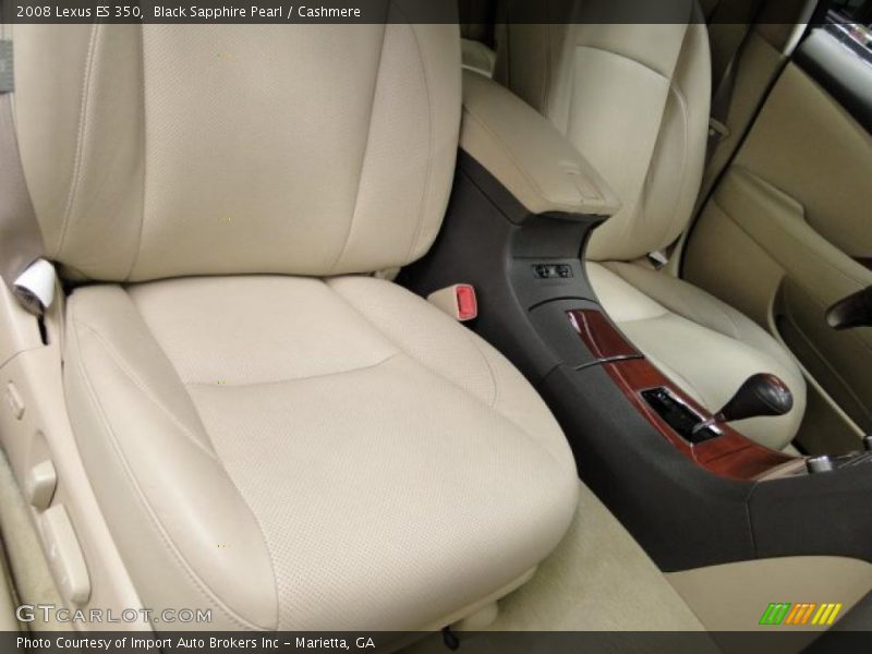 Black Sapphire Pearl / Cashmere 2008 Lexus ES 350
