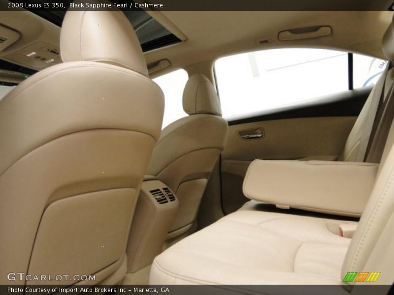 Black Sapphire Pearl / Cashmere 2008 Lexus ES 350