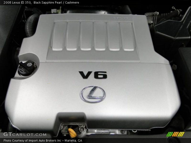 Black Sapphire Pearl / Cashmere 2008 Lexus ES 350