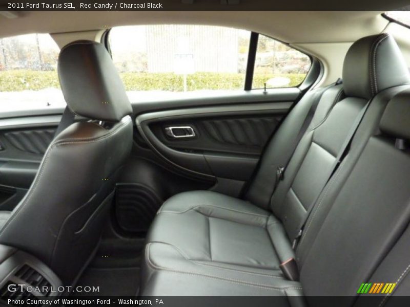 Red Candy / Charcoal Black 2011 Ford Taurus SEL