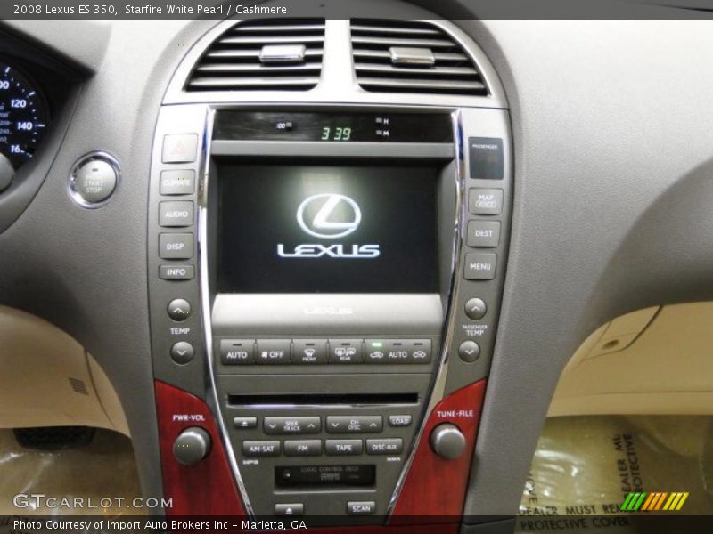 Starfire White Pearl / Cashmere 2008 Lexus ES 350