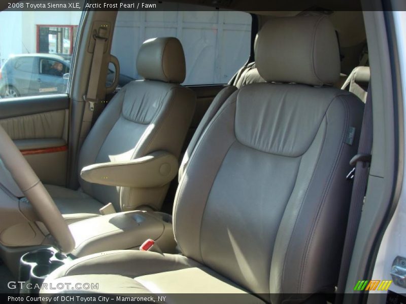 Arctic Frost Pearl / Fawn 2008 Toyota Sienna XLE