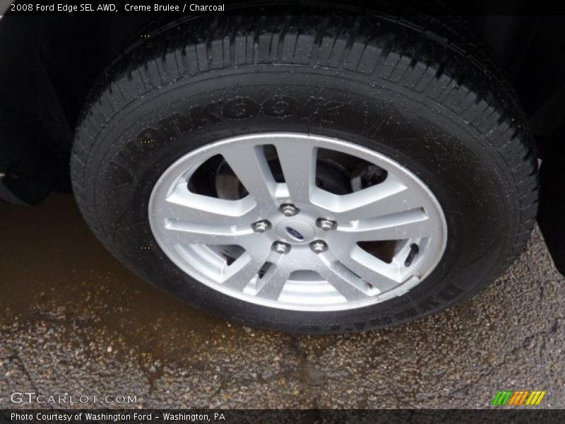 Creme Brulee / Charcoal 2008 Ford Edge SEL AWD