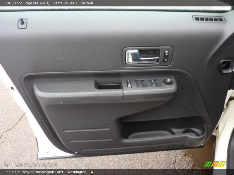 Creme Brulee / Charcoal 2008 Ford Edge SEL AWD