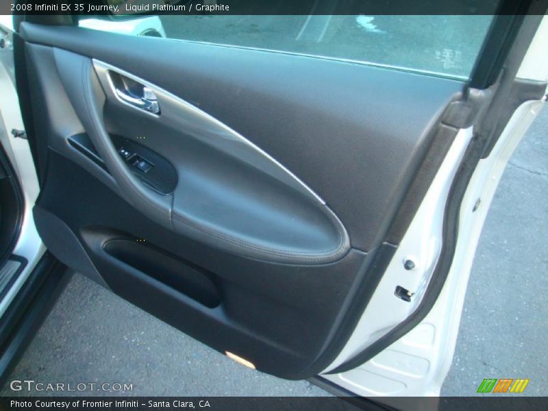 Liquid Platinum / Graphite 2008 Infiniti EX 35 Journey