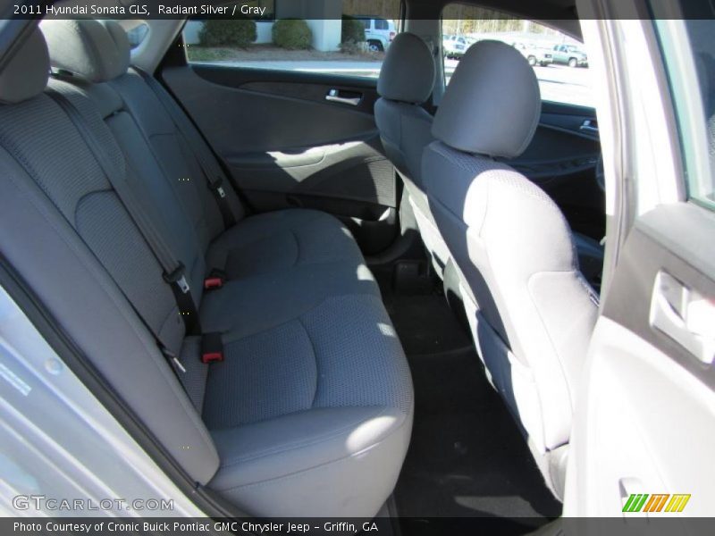 Radiant Silver / Gray 2011 Hyundai Sonata GLS