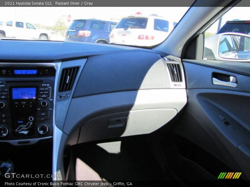 Radiant Silver / Gray 2011 Hyundai Sonata GLS