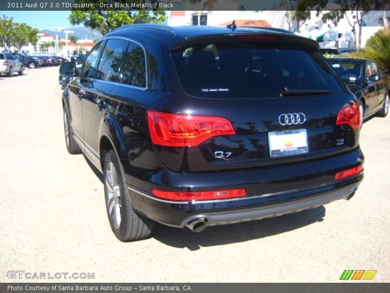 Orca Black Metallic / Black 2011 Audi Q7 3.0 TDI quattro