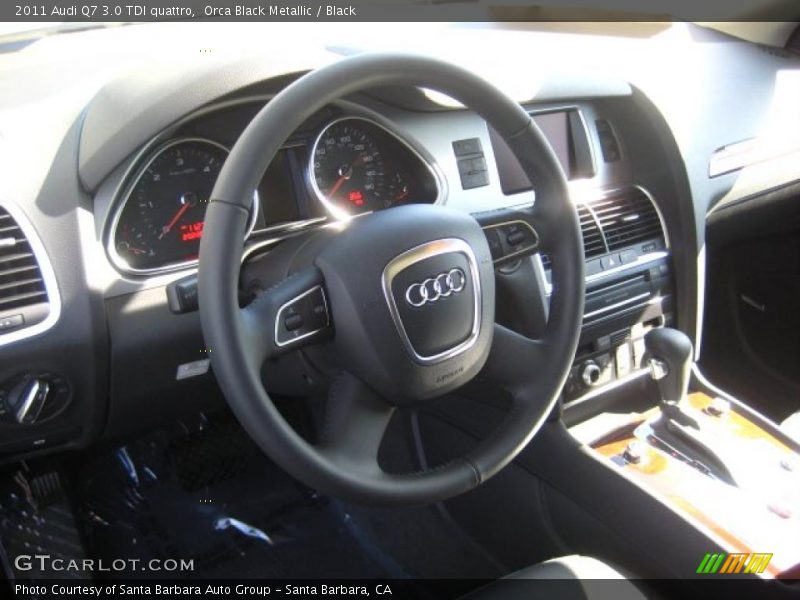 Orca Black Metallic / Black 2011 Audi Q7 3.0 TDI quattro