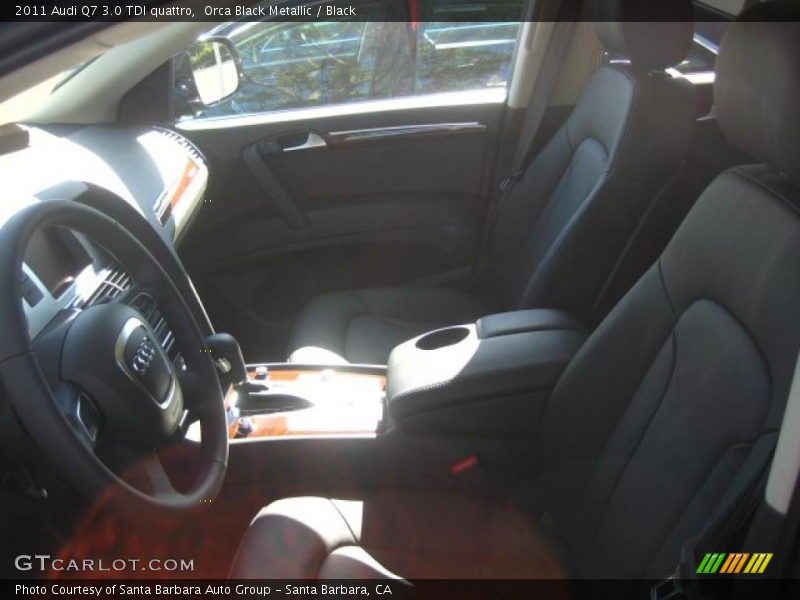 Orca Black Metallic / Black 2011 Audi Q7 3.0 TDI quattro