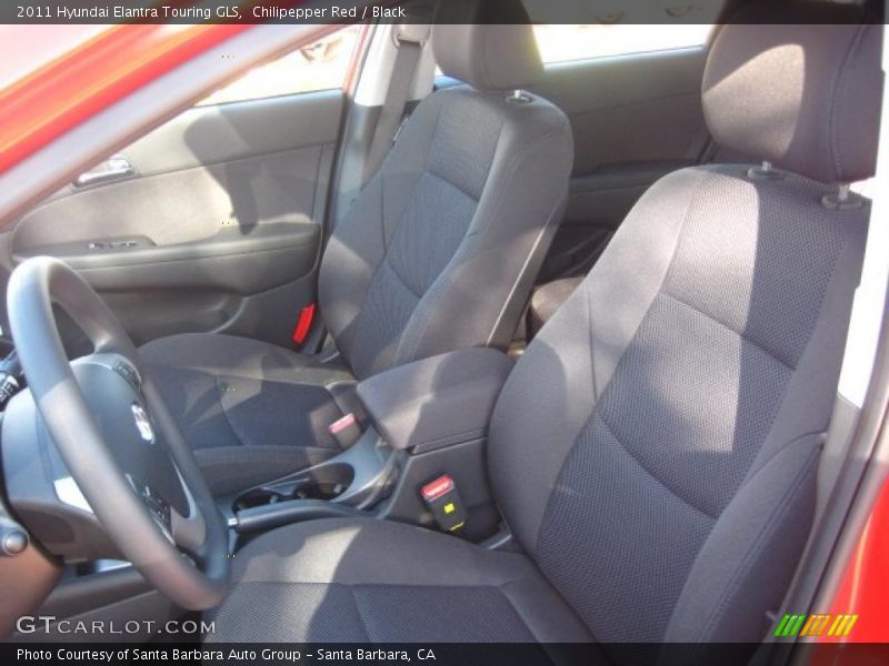 2011 Elantra Touring GLS Black Interior