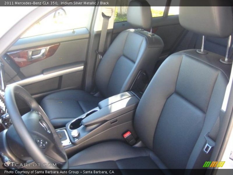 Iridium Silver Metallic / Black 2011 Mercedes-Benz GLK 350